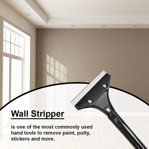 Paper Scraper: Wallpaper Remover, Popcorn Scraper, Adhesive Remover